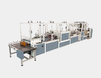 High Speed Zipper In-Line Hot Lamination Side Sealing Machine