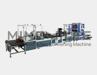 High Speed Zipper Bag Making Machine With In-Line Zipper Lamination