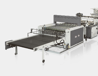 Multi-Roll Sheet Cutting and 2 Times Folding Machine