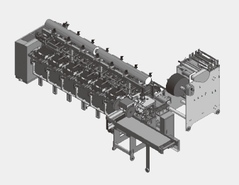 Index Divider Collecting and Packing Machine