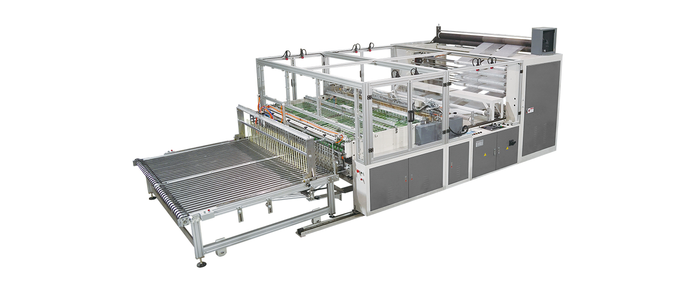 四線氣泡袋摺疊和密封機