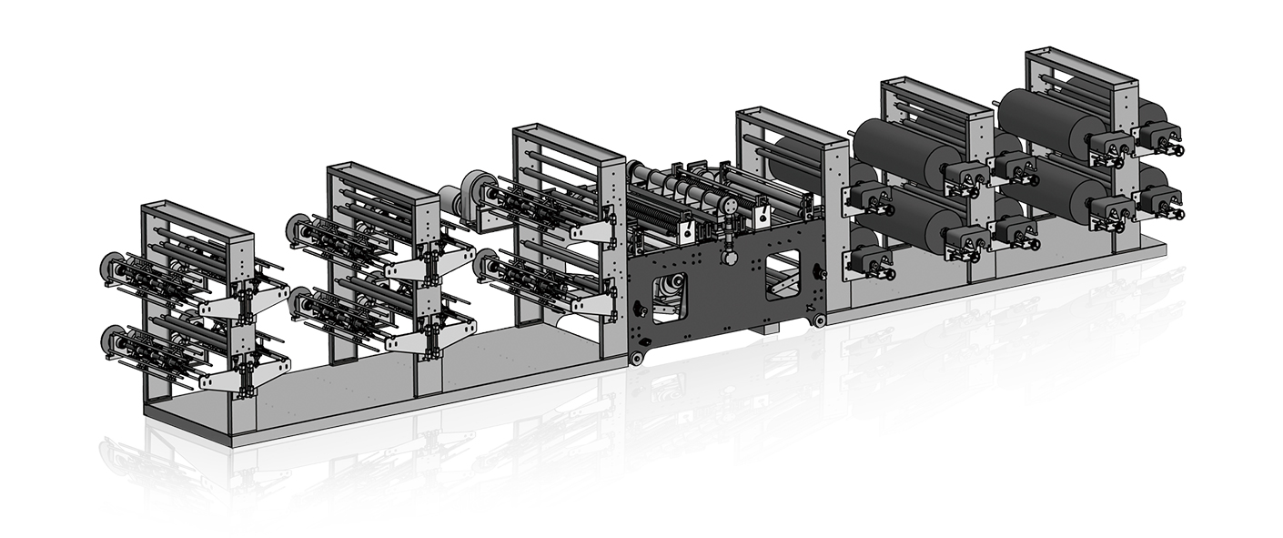 Rewinding & Punching Machine (For Banana Tree Protecting)