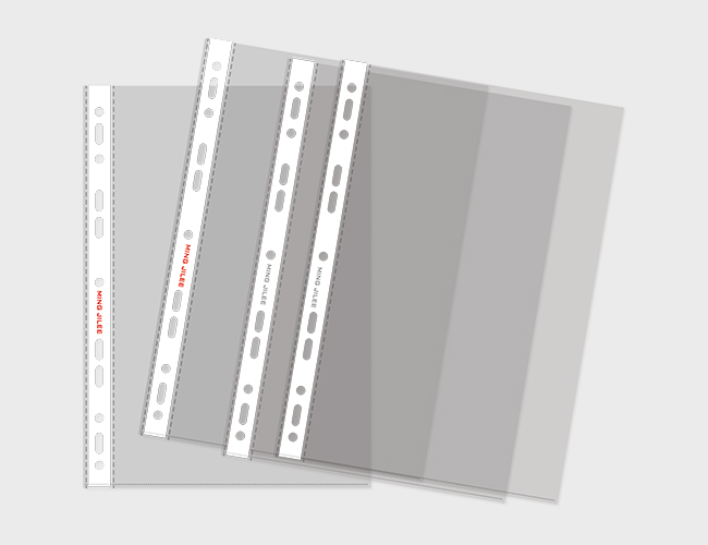 Porte-documents avec perforation - pochette pour documents A4