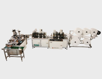 KF94 Fish Type Mask Machine with In-Line Print Registering System